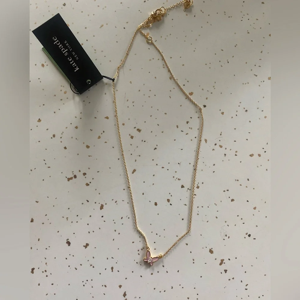 NWT KATE SPADE‎ SOCIAL BUTTERFLY pendant.